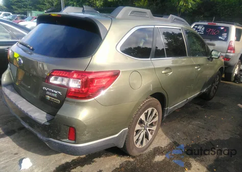 2016 Subaru Outback 2.5I Limited z USA, uszkodzony, nr VIN 4S4BSANC4G3324925